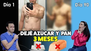 Dejé AZÚCAR Y PAN durante 3 meses y esto sucedió ¡No esperaba el resultado!