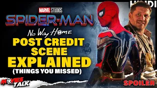 SPIDER-MAN : No Way Home - Post Credits [Explained in Hindi]