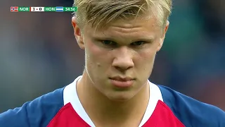 18-Year-old Erling Haaland Scored 9 Goals in 1 Game