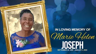 Celebrating The Life of Marie Helen Joseph |