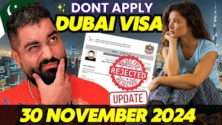 🇦🇪 Do Not Apply Dubai Visit Visa in 2024 - Dubai Visit Visa Latest Updates | UAE Visit Visa Open?