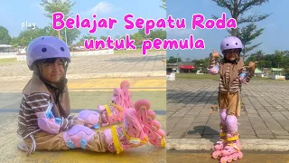 BELAJAR SEPATU RODA BUAT PEMULA #sepaturoda #pemula #belajar #skate #inlineskate #bermain #tutorial