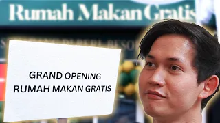 PERTAMA DI INDONESIA! RUMAH MAKAN GRATIS UNTUK SEMUA KALANGAN!