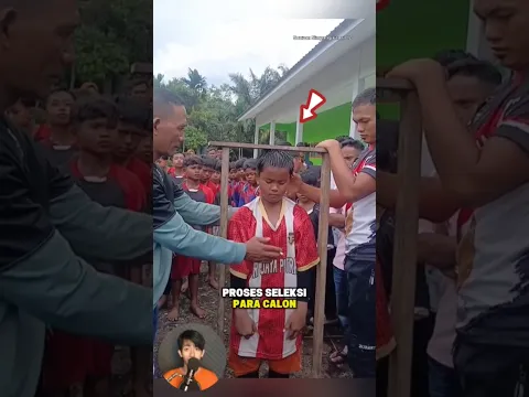 Proses seleksi para calon pemain tarkam #shorts