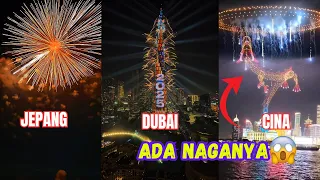 KEMBANG API TAHUN BARU |  TOP 3 Kembang Api Tahun Baru 2025 Terindah dan Terbesar di Dunia