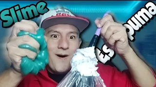 ASMR CON LOS MEJORES SONIDOS ESPUMA y SLIME