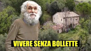 L'uomo che vive senza luce e gas da 36 anni
