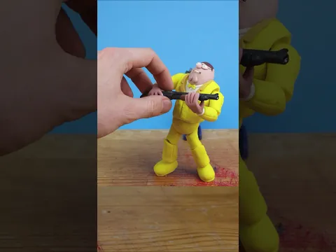 Peter Griffin's EPIC FORTNITE DEATH: Unforgettable Claymation #fortnite #claymation #petergriffin