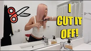 cutting off ALL my hair