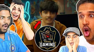 All YouTubers REACTION On AJJUBHAI FACE REVEAL 😍😍😍 Total Gaming Face Reveal