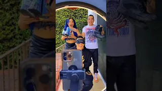 Mauricio McMahon 💙 Le hicimos una pequeña trampa al @Súper trucha 😂 pero valio la pena! @karla.bu
