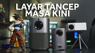 Bikin Bioskop Mini dari Rumah, Nyobain 3 Proyektor Unik dari Eroc!