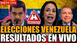 🔴ELECCIONES EN VENEZUELA EN VIVO RESULTADOS ¡ESCÁNDALO MUNDIAL MADURO "GANADOR"! | BREAK POINT