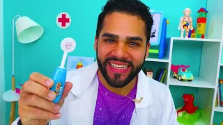Uma história com a brincadeira de dentista