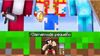 Minecraft: INVICTOR PEQUEÑO vs 3 ASESINOS 😱🔪 MINECRAFT SPEEDRUN con los COMPAS #5