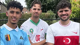 TURKEY🇹🇷 VS MOROCCO🇲🇦 VS BELGIUM!🇧🇪⚽️