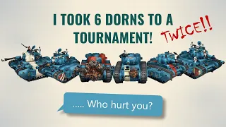 I took 6 dorns to a tournament! Here’s how they did.