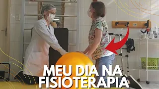 UM DIA NA MINHA FISIOTERAPIA - CARECA TV -