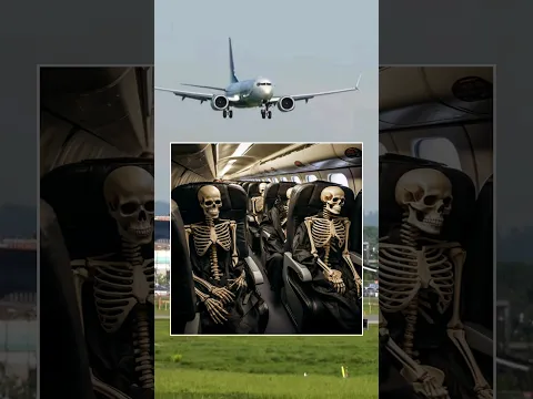 skeleton plane #shortsfeed