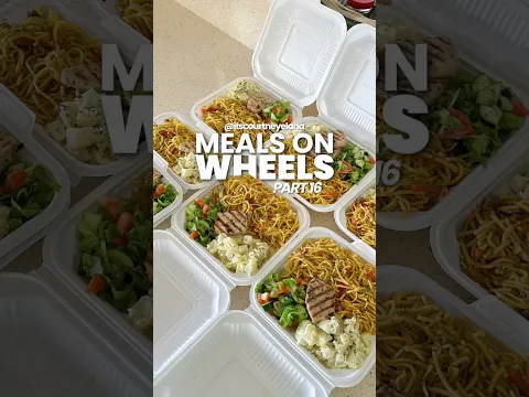Sunday Meals on Wheels 16 • Vegetable Chowmein, Grilled Blue Marlin, Tossed Salad + Potato Salad