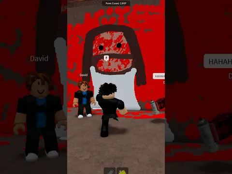 Devil ruined bacon’s Jesus art.. 😪💔 #shorts #roblox