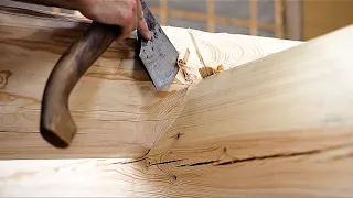 Building a log & timber frame roof for an offgrid Norwegian homestead