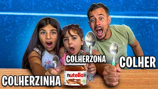 COLHER, COLHERZINHA OU COLHERZONA - Desafio