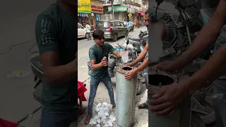 Roller Coaster Ice Cream Kulfi Making In Unique Method | Indian Street Food