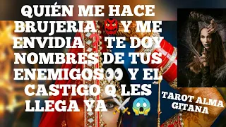 MIRA QUIÉN TE HACE BRUJERIA 👺 Y POR Q❓ TE DOY NOMBRES DE TUS ENEMIGOS👀Y CASTIGO Q LES VIENE RAPIDO⚔️