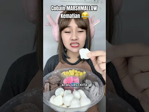 PERTAMA X NYOBAIN MARSHMALLOW RASA ANEH #shortvideo #pov