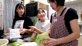 たまには料理もするよ玲美＆稚奈