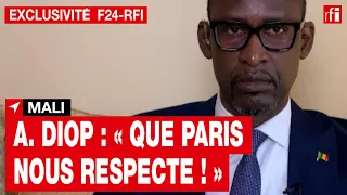Mali : "Que Paris nous respecte !" - Abdoulaye Diop, ministre des Affaires étrangères - L'intégrale