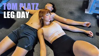 So we attempted the TOM PLATZ LEG ROUTINE