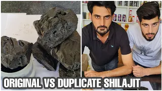 Original vs Fake Shilajit | असली शिलाजीत की पहचान Afnan Dry Fruits Kashmir