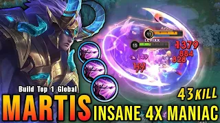 नोब बनाम प्रो! 🔥 अल्टीमेट 43 किल्स  | MOBA LEGENDS 5v5 #mobalegends5v5   #moba5v5hindi