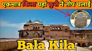 Bala Kila | अलवर का ऐतिहासिक किला | यहां कुत्ते ने तोप चलाई 😳| Bala Kila Alwar Fort (In Hindi)