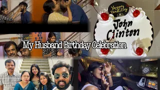 Celebrating my husband first bday😍/semma shock and emotional aitaru♥️/#agvlogs #comedy#love#birthday