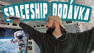 VESMÍRNA DODÁVKA vol.3 🚀 🛰 cúvacia kamera, zateplenie, strešná diera