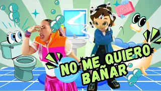 💦NO ME QUIERO BAÑAR 🫧😝 Tatiana •Canciones infantiles con Cócoro y su pandilla