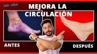 5 Ejercicios para MEJORAR la CIRCULACIÓN de las PIERNAS con VARICES 🫀🌀