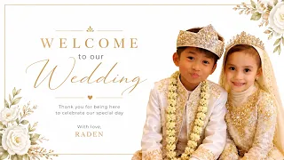 Celebrate The Wedding party Of RADEN.