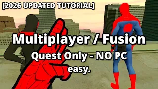 How to get Bonelab Multiplayer/Fusion on Quest with NO PC [UPDATED 2026]