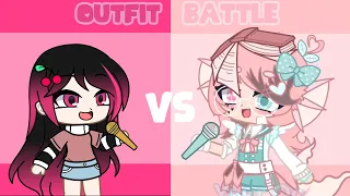 ~ // Outfit battle w/ @derpyischaos  // iCherry // Gacha Club // ~  (read desc)