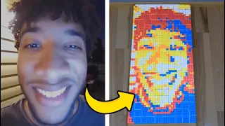 I Animated “Carter Here” With Rubik’s Cubes