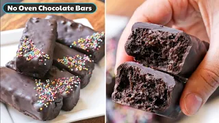 No Oven, No Egg Chocolate Cake Bars | Easy Chocolate Cake Bars Recipe ~ The Terrace Kitchen