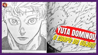 YUTA POSSUIU O CORPO DO GOJO! JUJUTSU KAISEN 261 OFICIAL!!!