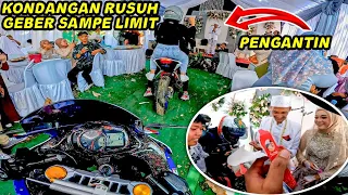 KONDANGAN RUSUH GEBER" ZX25R SAMPE LIMIT‼️TROBOS KE PELAMINAN