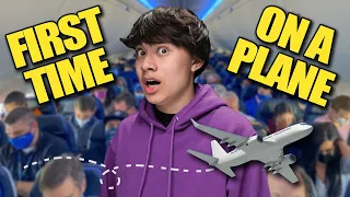 FIRST TIME ON A PLANE...AGAIN!!! Flying to Great Wolf Lodge, Arizona - Clamour 2021