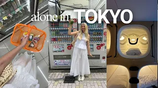 I traveled alone to Japan 🇯🇵 exploring Tokyo, what I eat & staying in a capsule hotel
