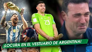 🔥 ¡Los ALOCADOS FESTEJOS de ARGENTINA! + La TERRIBLE TAPADA del DIBU + El LLANTO de SCALONI